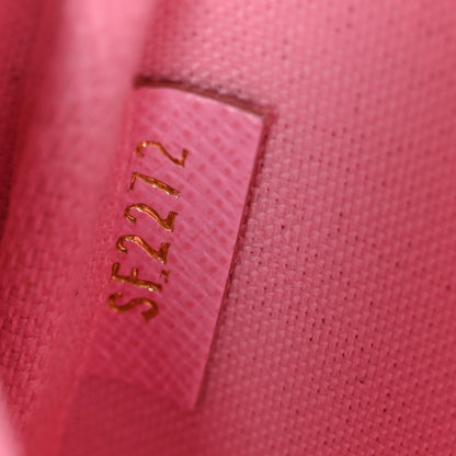 Louis Vuitton Monogram 2022 Christmas Animation Paris Mini Pochette Accessories Pink 5 of 8