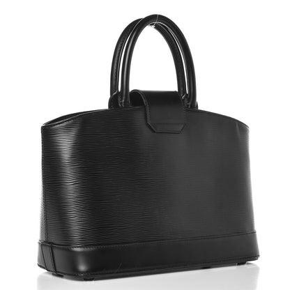 Louis Vuitton Epi Mirabeau PM Black 3 of 9