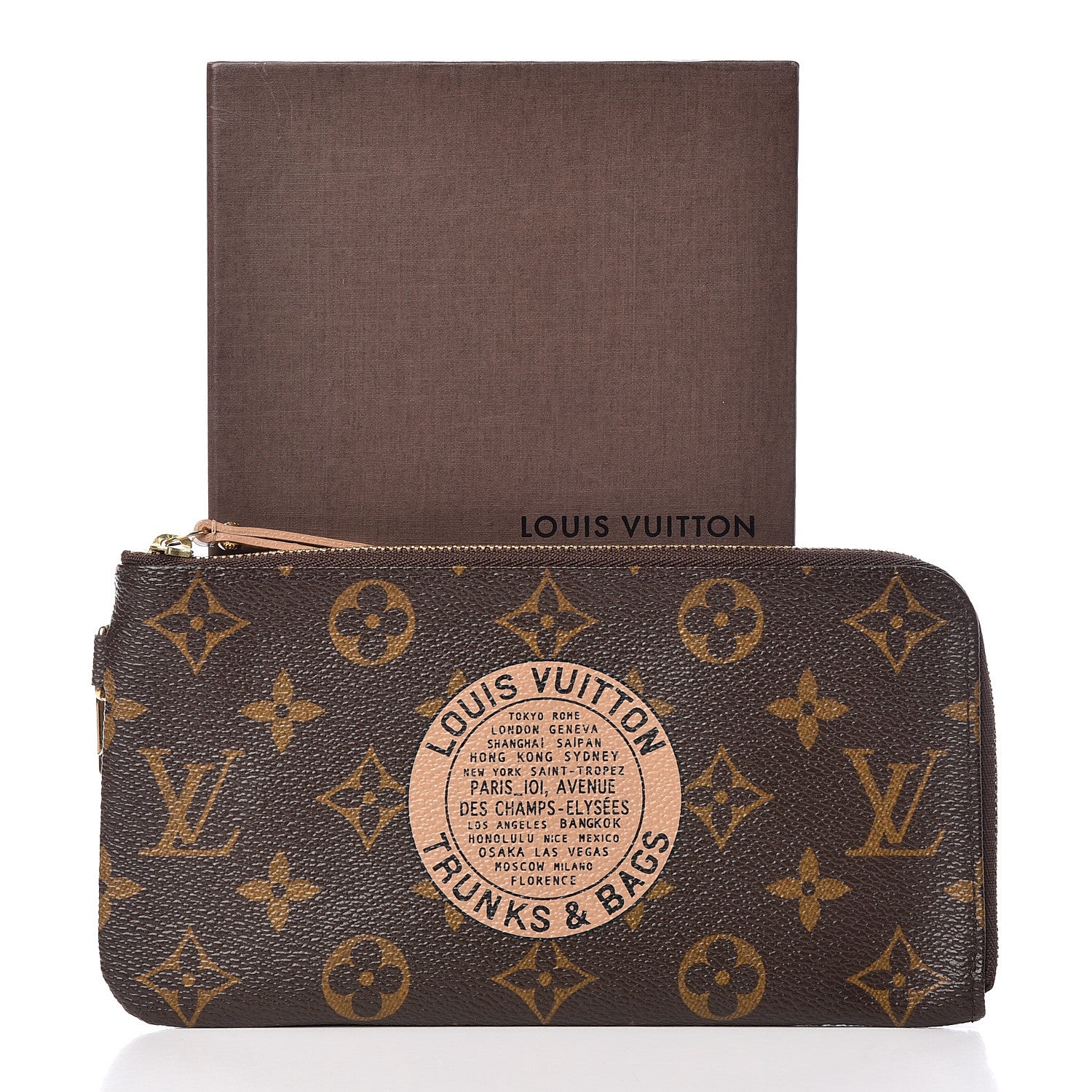 Louis Vuitton Monogram Complice Trunks and Bags Wallet Beige 9 of 9