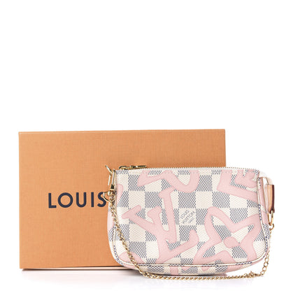 Louis Vuitton Damier Azur Tahitienne Mini Pochette Accessories 10 of 10