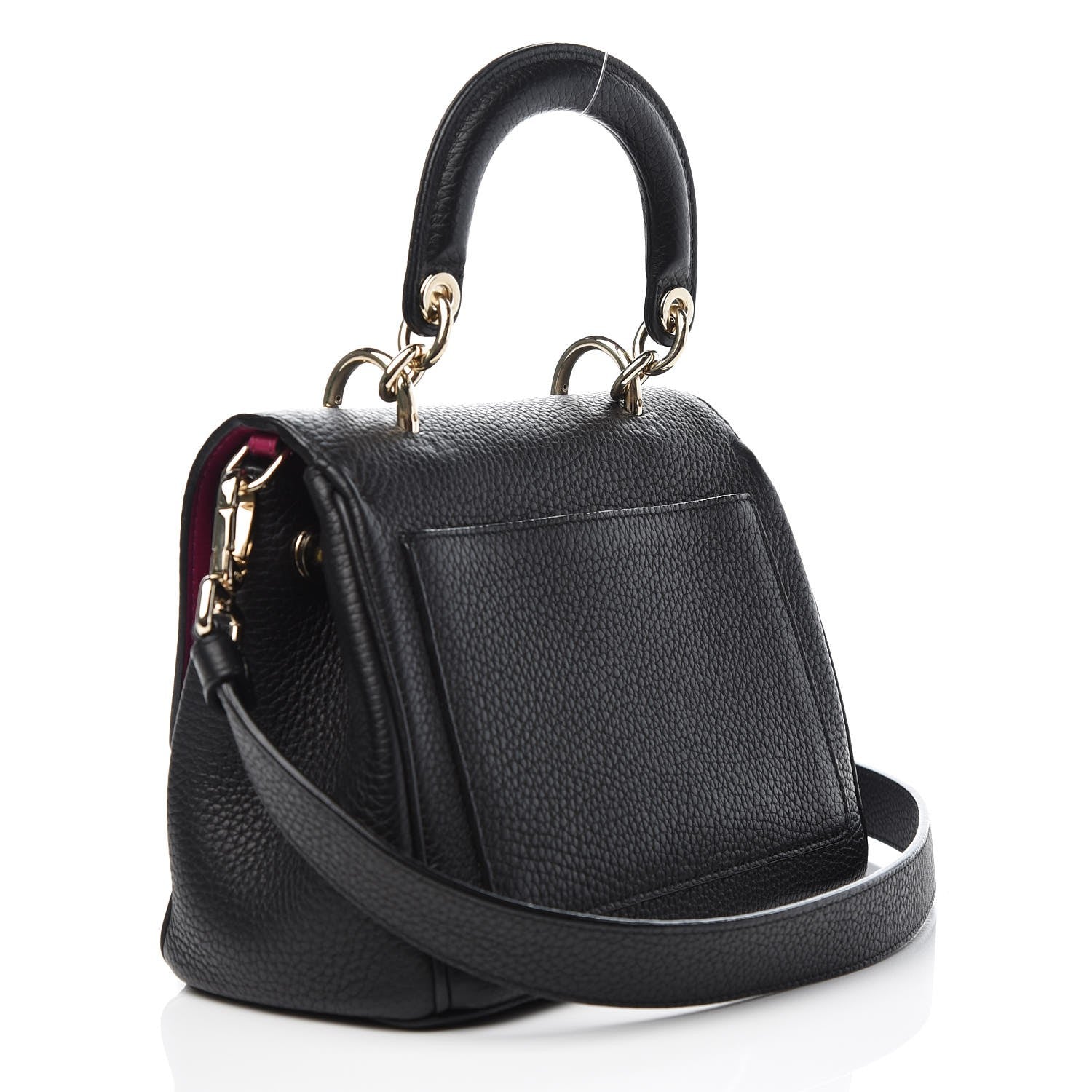Christian Dior Bullcalf Mini Be Dior Flap Black Rose Indien 4 of 13