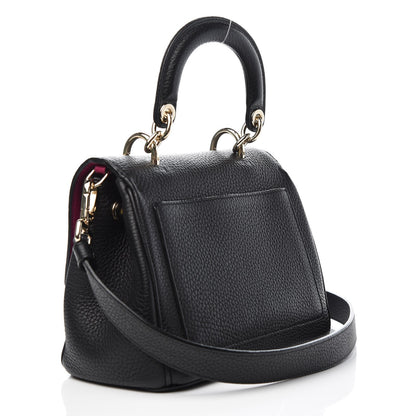 Christian Dior Bullcalf Mini Be Dior Flap Black Rose Indien 4 of 13