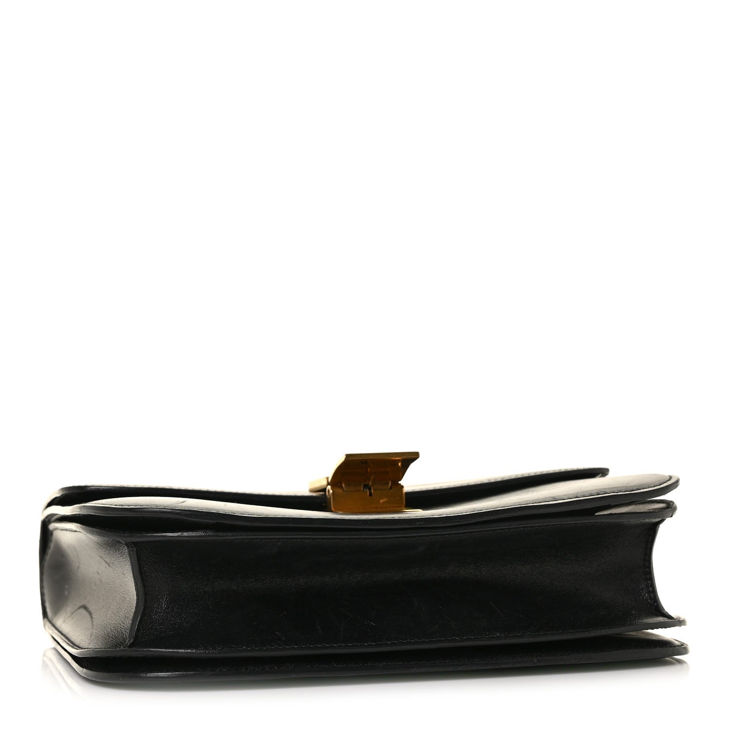 Celine Box Calfskin Medium Classic Box Flap Bag Black 4 of 14