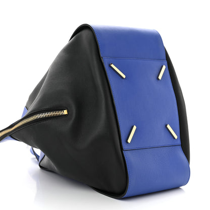 Loewe Calfskin Medium Hammock Shoulder Bag Electric Blue Black 9 of 13