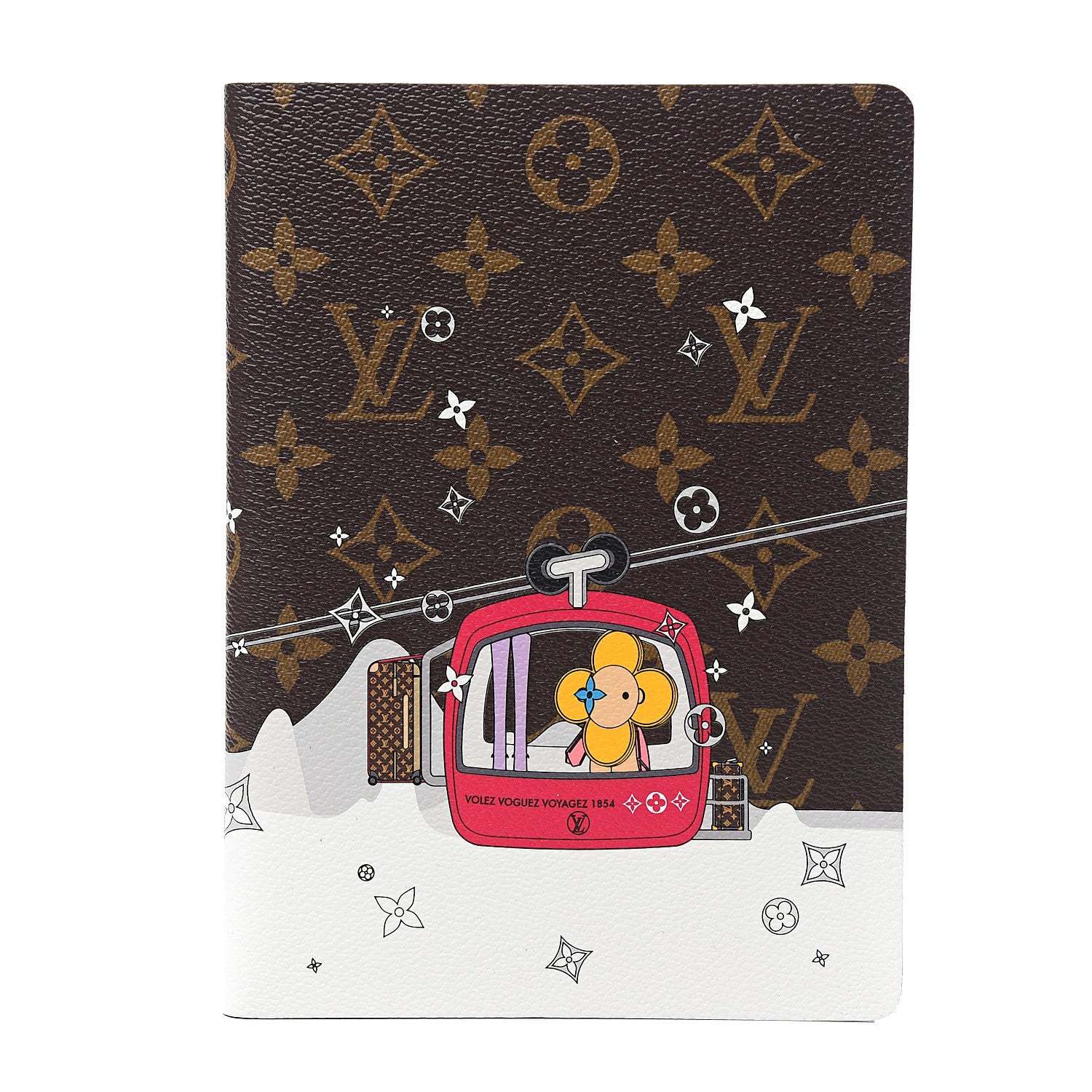 Louis Vuitton Monogram 2019 Christmas Animation Courchevel Notebook MM 1 of 6