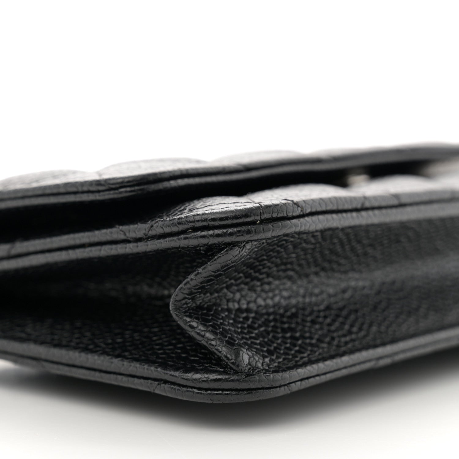 Chanel Caviar Quilted Wallet on Chain WOC Black 9 of 11