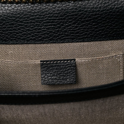 Gucci Dollar Calfskin Small Interlocking G Shoulder Bag Black 6 of 9