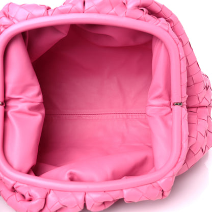 Bottega Veneta Nappa Maxi Intrecciato The Pouch Oversized Clutch Pink 5 of 11