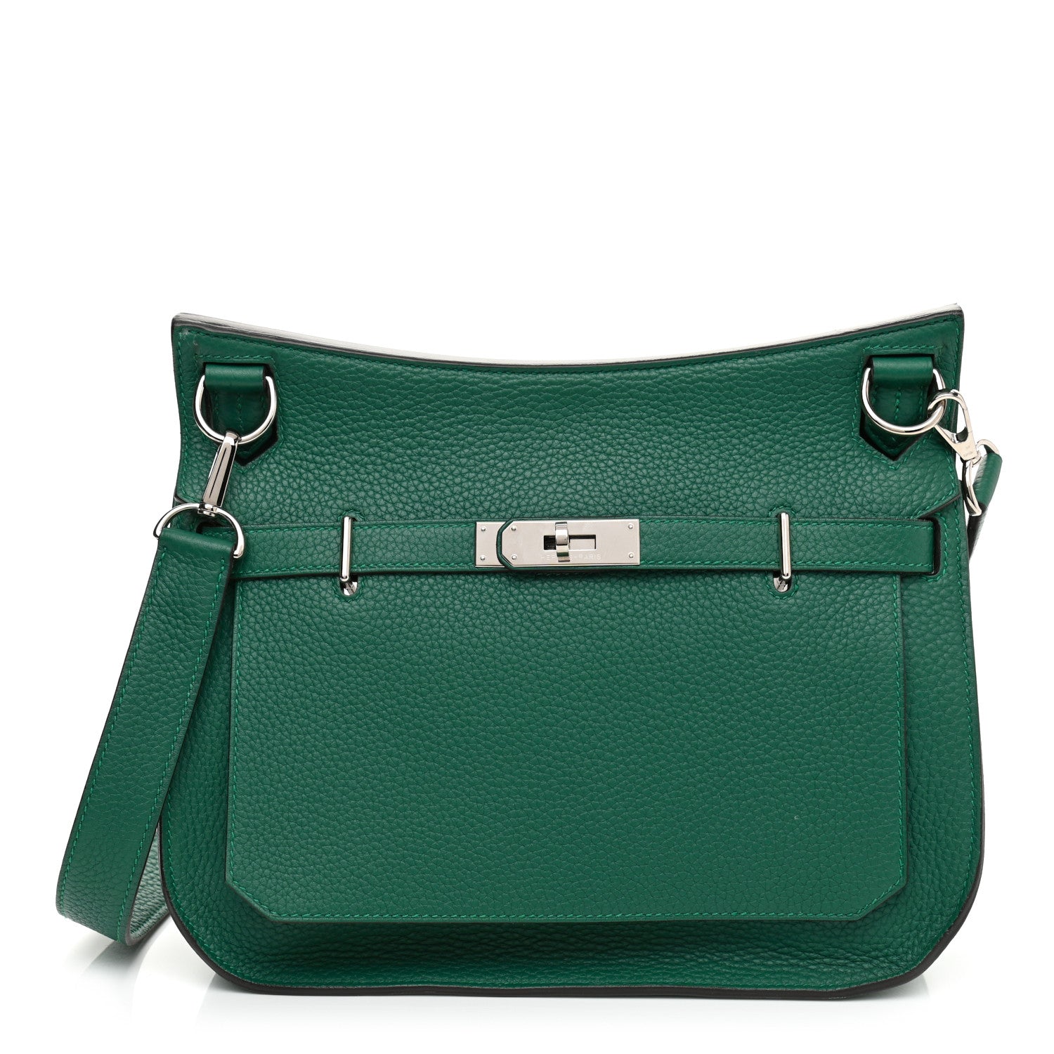 Hermes Taurillon Clemence Jypsiere 28 Malachite 1 of 10