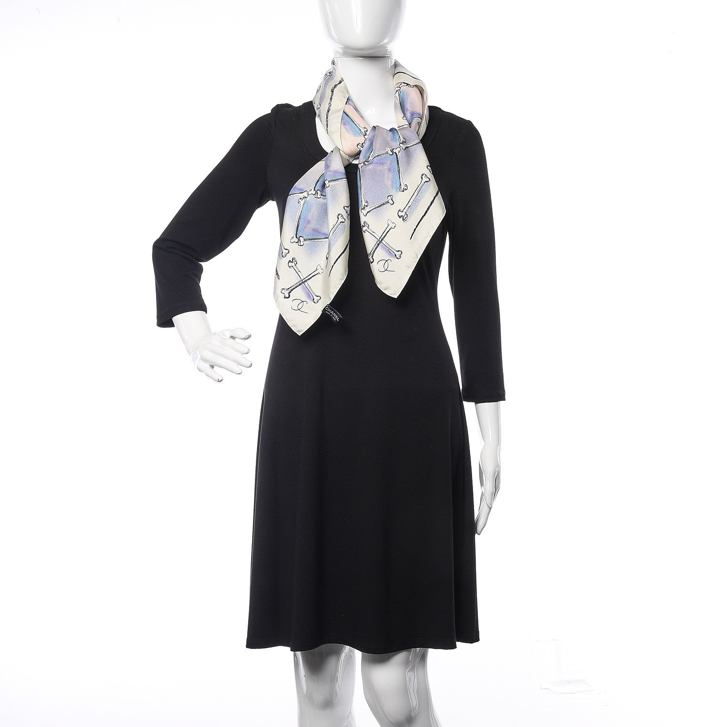 Chanel Silk Les Vanites Scarf Multicolor 2 of 6