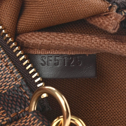 Louis Vuitton Damier Ebene 2015 Christmas Animation Mini Pochette Accessories 11 of 12