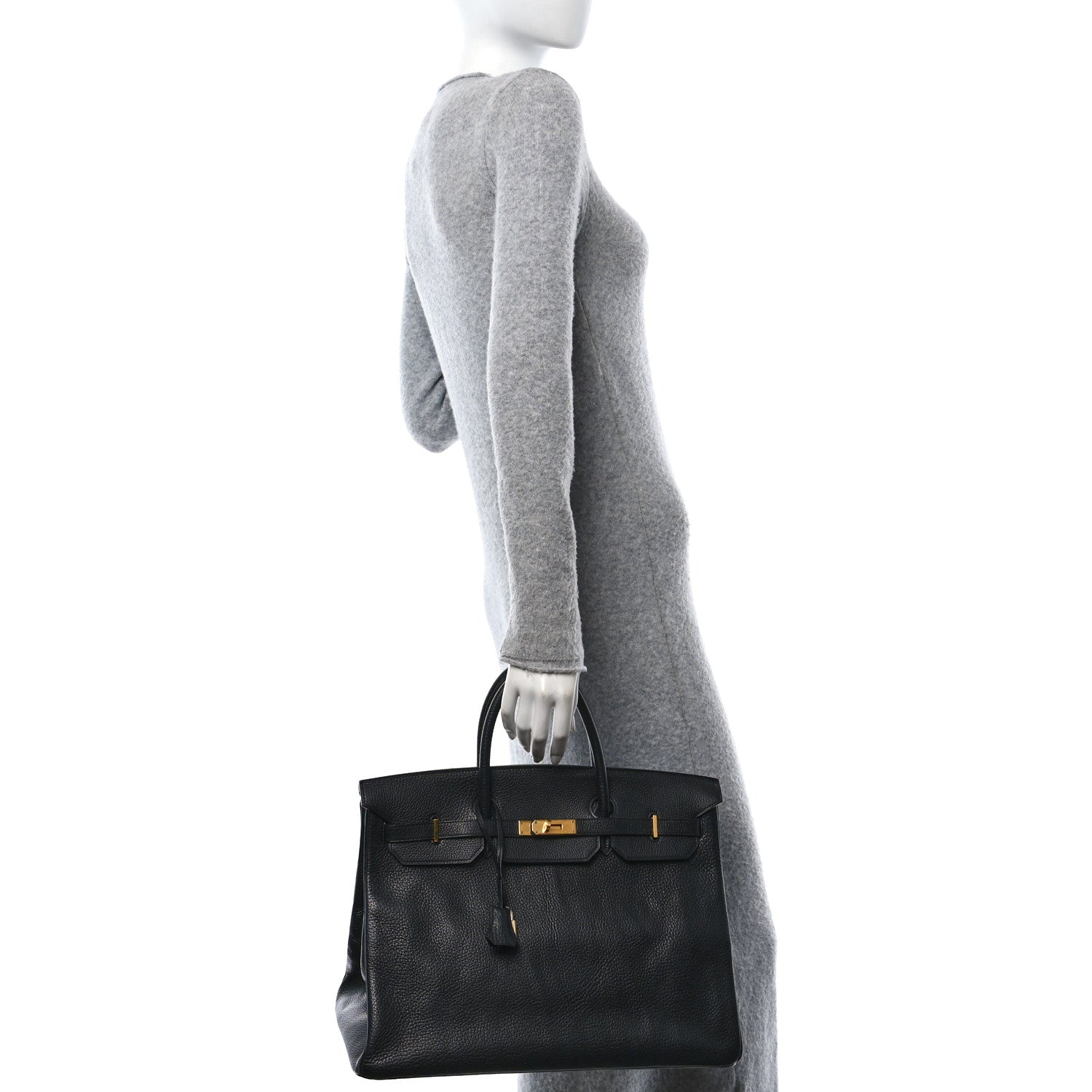 Hermes Togo Birkin 40 Black 3 of 10