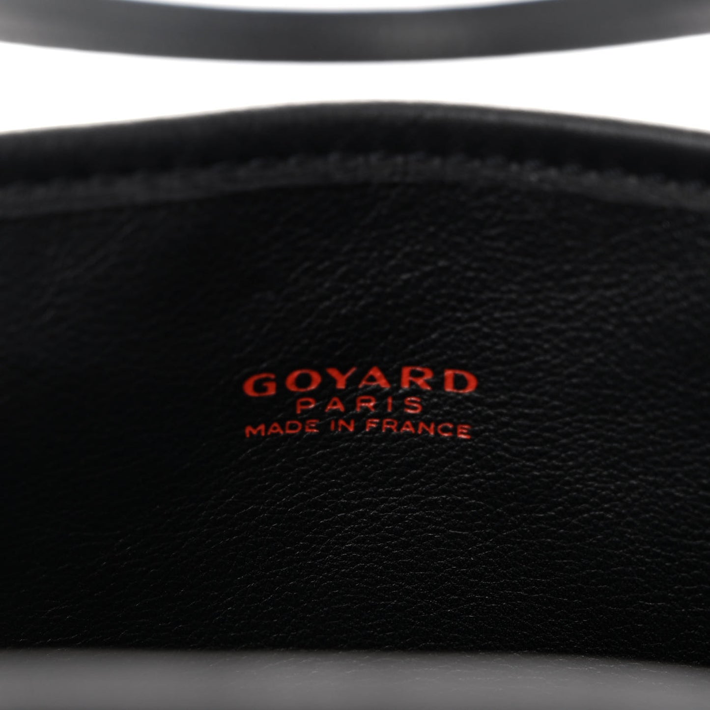 Goyardine Reversible Mini Anjou Black