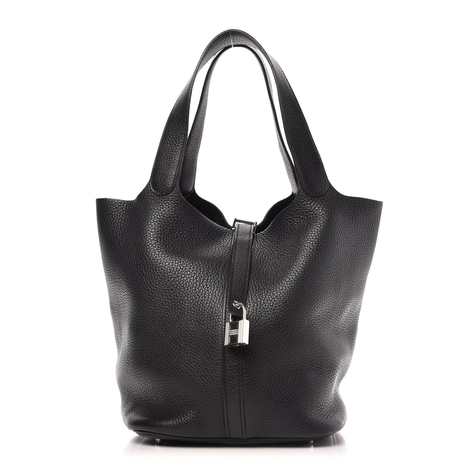 Hermes Taurillon Clemence Picotin Lock 26 GM Black 1 of 10