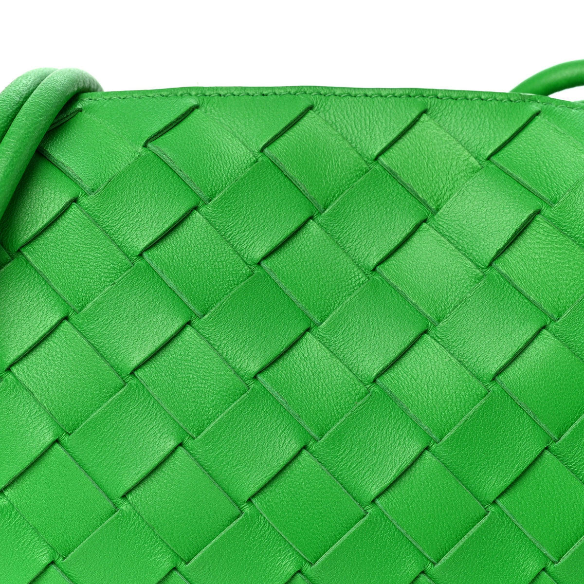 Bottega Veneta Nappa Intrecciato Mini Loop Camera Bag Parakeet 7 of 9