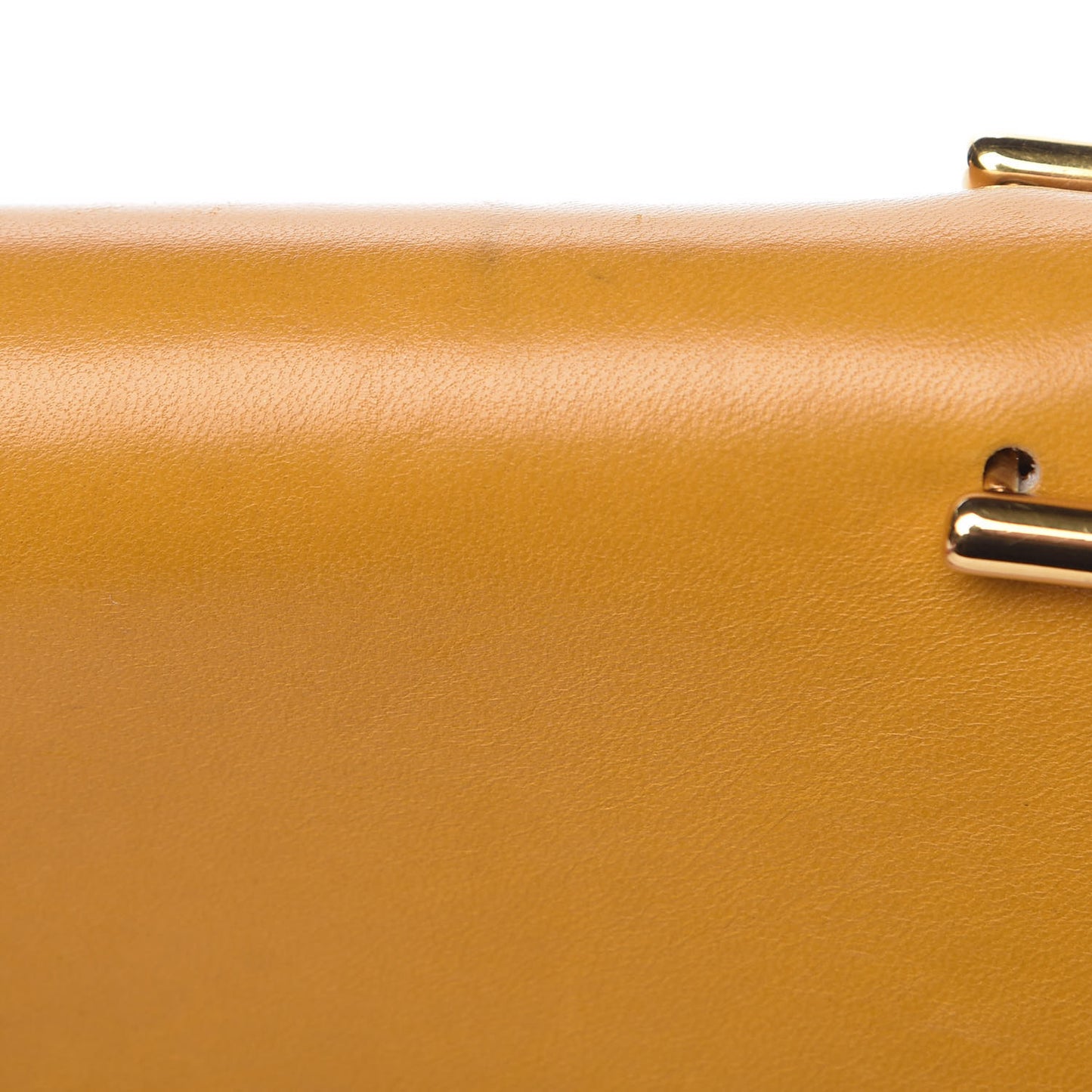 Suede Smooth Calfskin Drew Shoulder Bag Wet Sand Sunflower