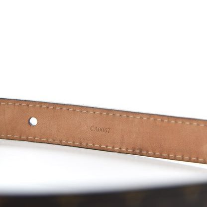 Louis Vuitton Monogram 20mm Initiales Belt 80 32 5 of 6