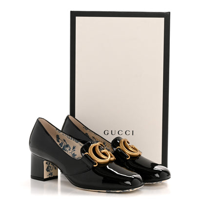 Gucci Vernice GG Victoire 55mm Loafer Pumps 36 Black 11 of 11
