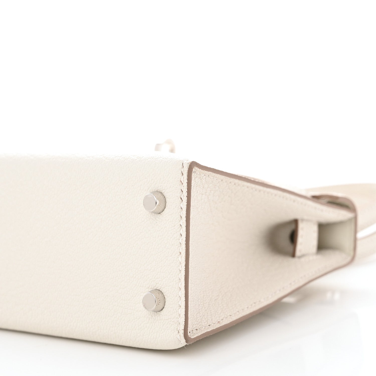 Hermes Chevre Mysore Mini Kelly Sellier 20 Mushroom 10 of 11