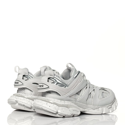 Balenciaga Rubber Mesh Fabric Monocolor Recycled Sole Womens Track Sneakers 38 White 4 of 9