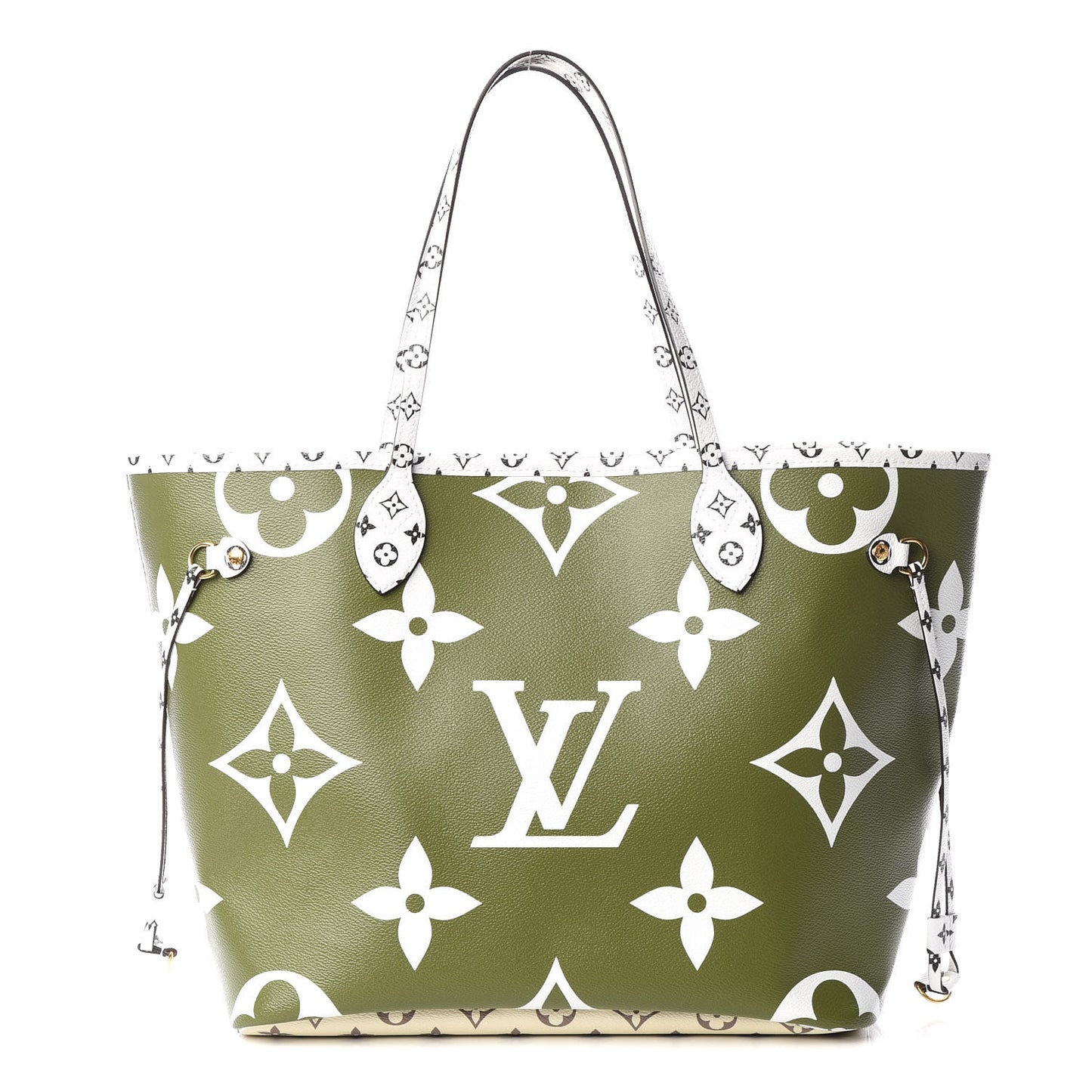 Monogram Giant Neverfull MM Kaki