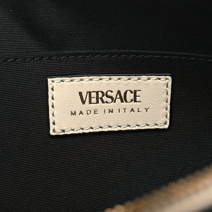 Versace Nappa Quilted La Medusa Shoulder Bag Off White 6 of 8