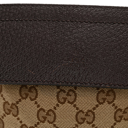 Gucci GG Monogram Double Pocket Belt Bag Dark Brown 13 of 13