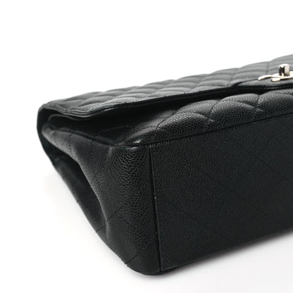 Chanel Caviar Quilted Maxi Double Flap Black 9 of 10