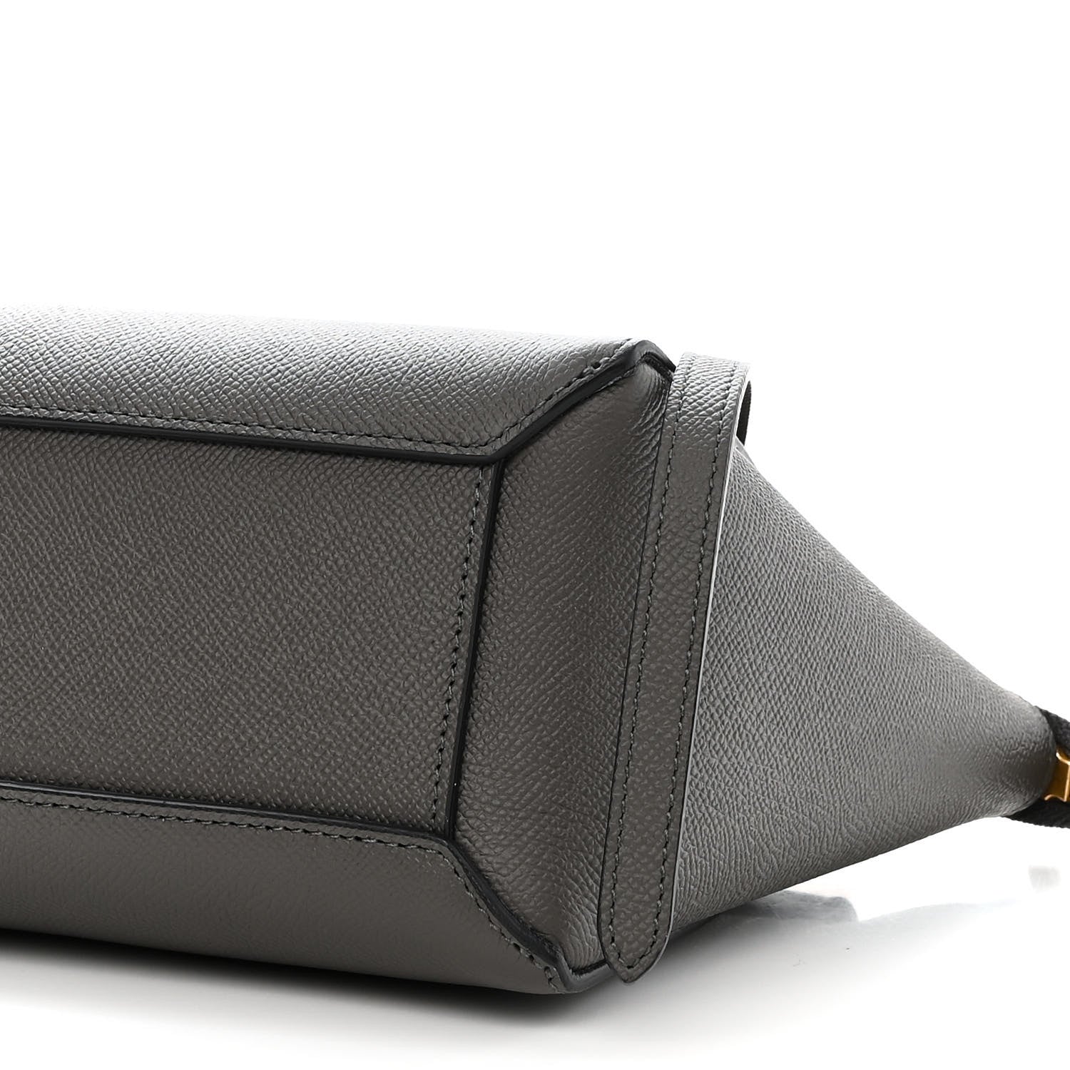 Celine Grained Calfskin Nano Belt Bag Grey 11 of 11