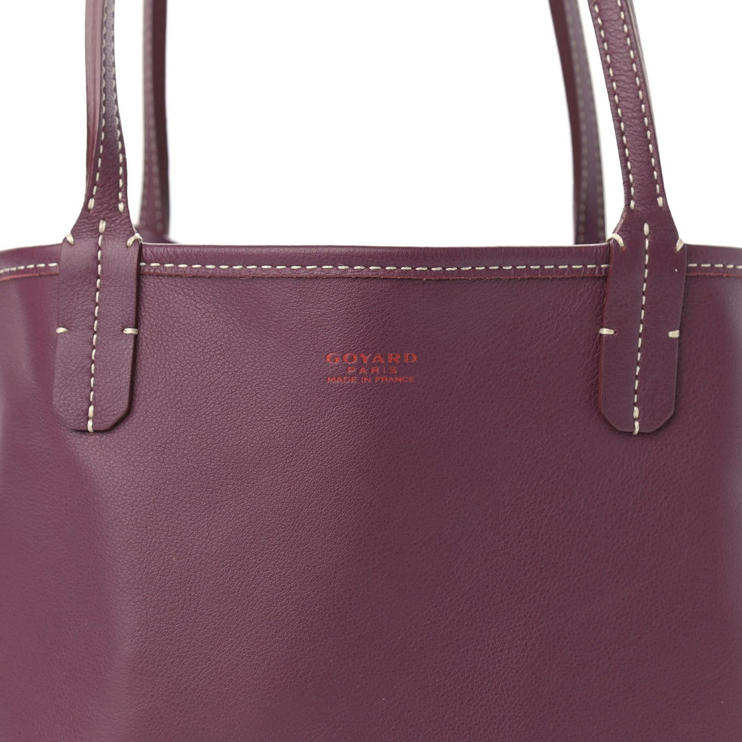 Goyardine Reversible Mini Anjou Burgundy