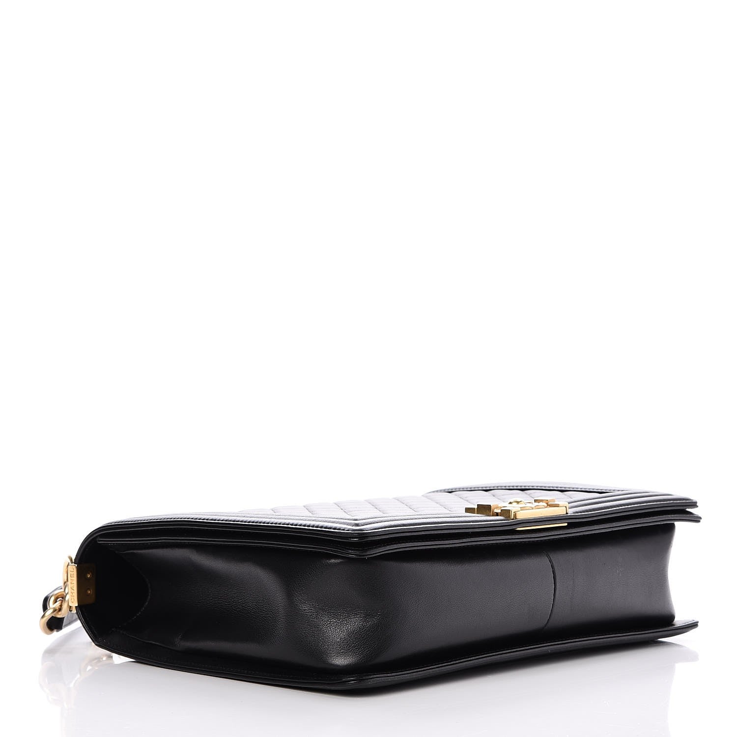 Chanel Calfskin Quilted Large Boy Flap Black 4 of 7