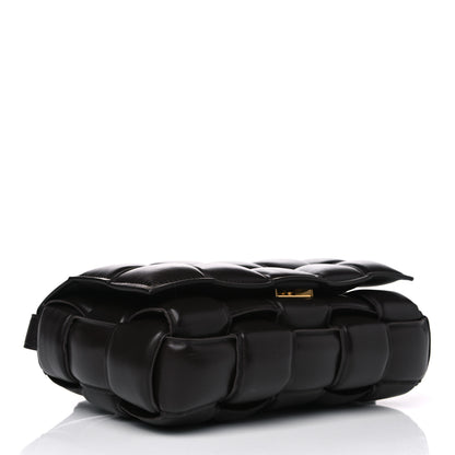 Bottega Veneta Nappa Maxi Intreccio Padded Cassette Crossbody Bag Fondente 3 of 4