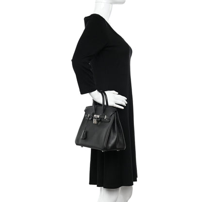 Hermes Epsom Birkin 25 Black 2 of 11