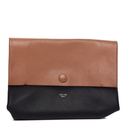 Celine Calfskin All Soft Pouch Tan 1 of 7