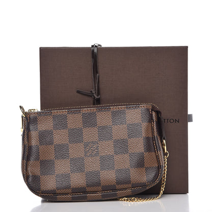 Louis Vuitton Damier Ebene Mini Pochette Accessories 8 of 8