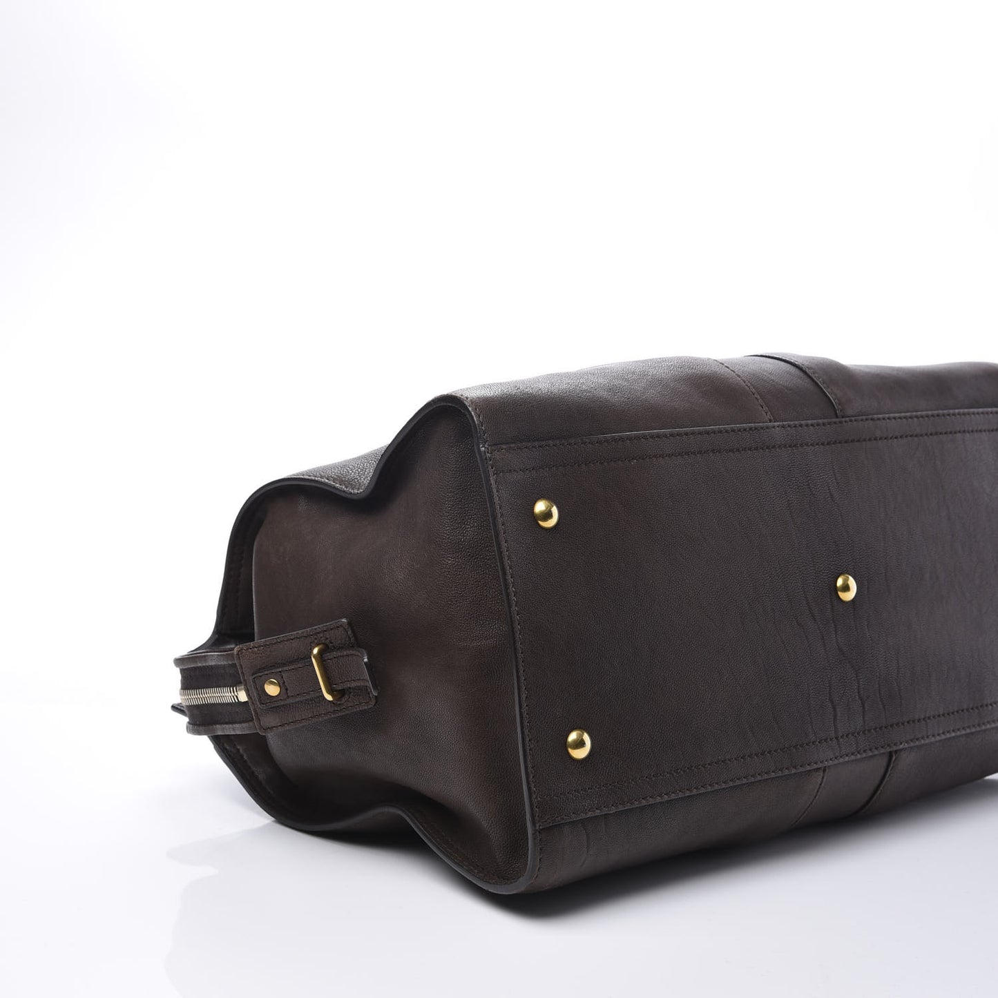 Calfskin Medium Cabas ChYc Dark Brown