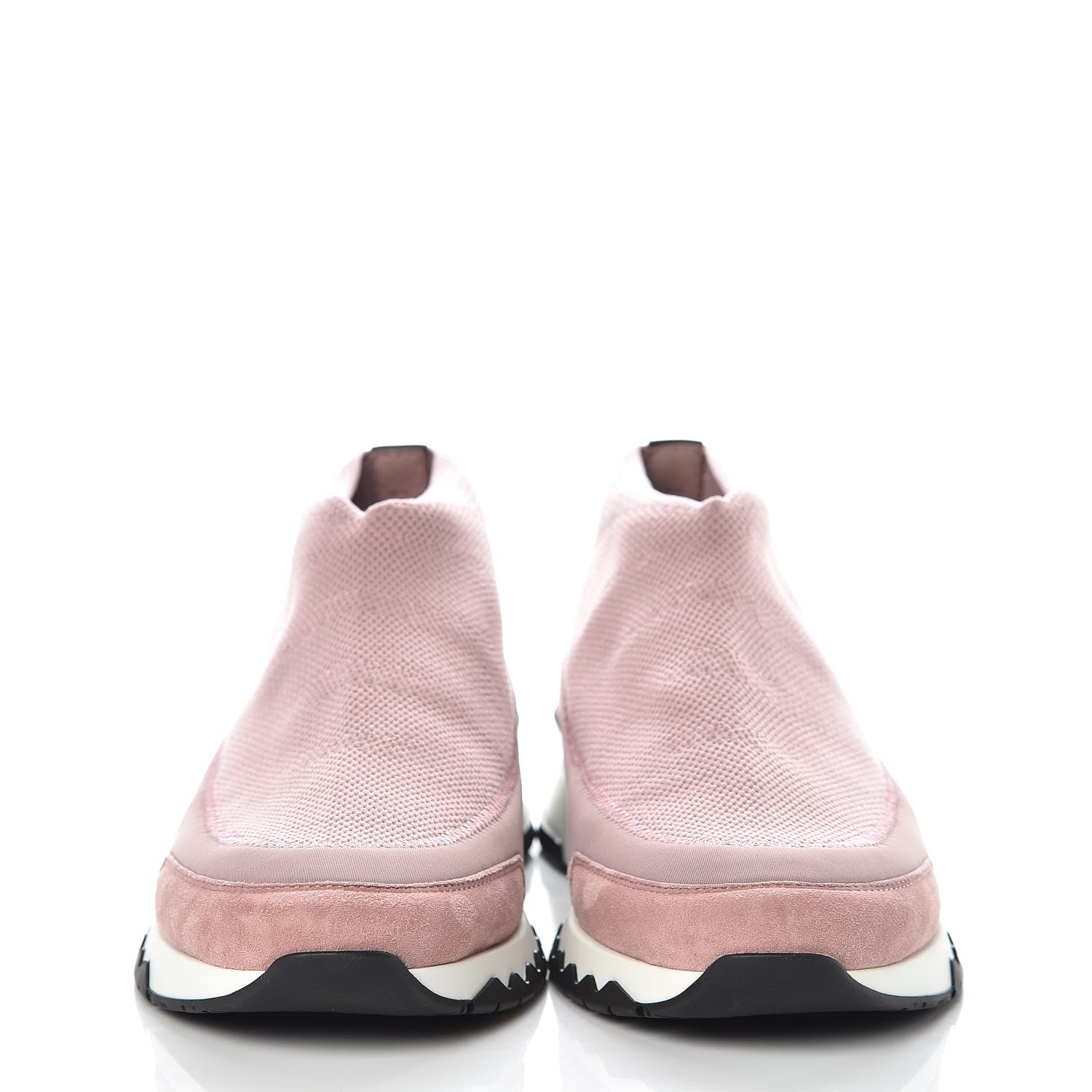 Hermes Mesh Technical Canvas Womens Tokyo Sneakers 37 Rose 2 of 9