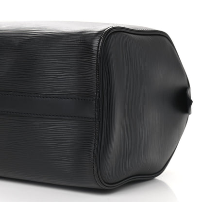 Louis Vuitton Epi Speedy 25 Black 10 of 10