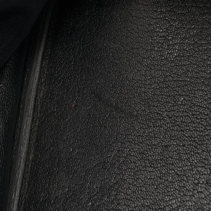 Hermes Taurillon Clemence Birkin 35 Black 16 of 17