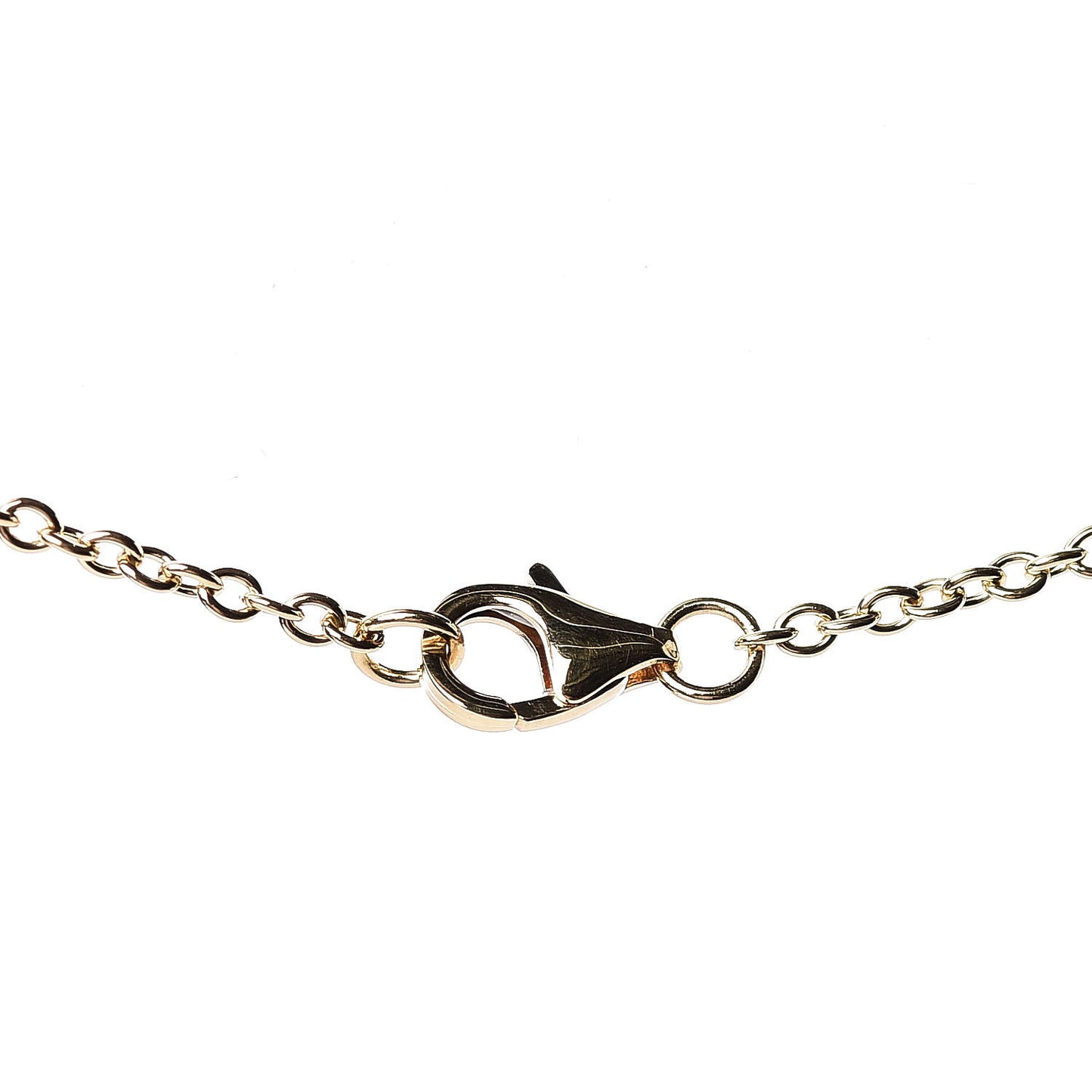 18K Yellow Gold Interlocking LOVE Necklace