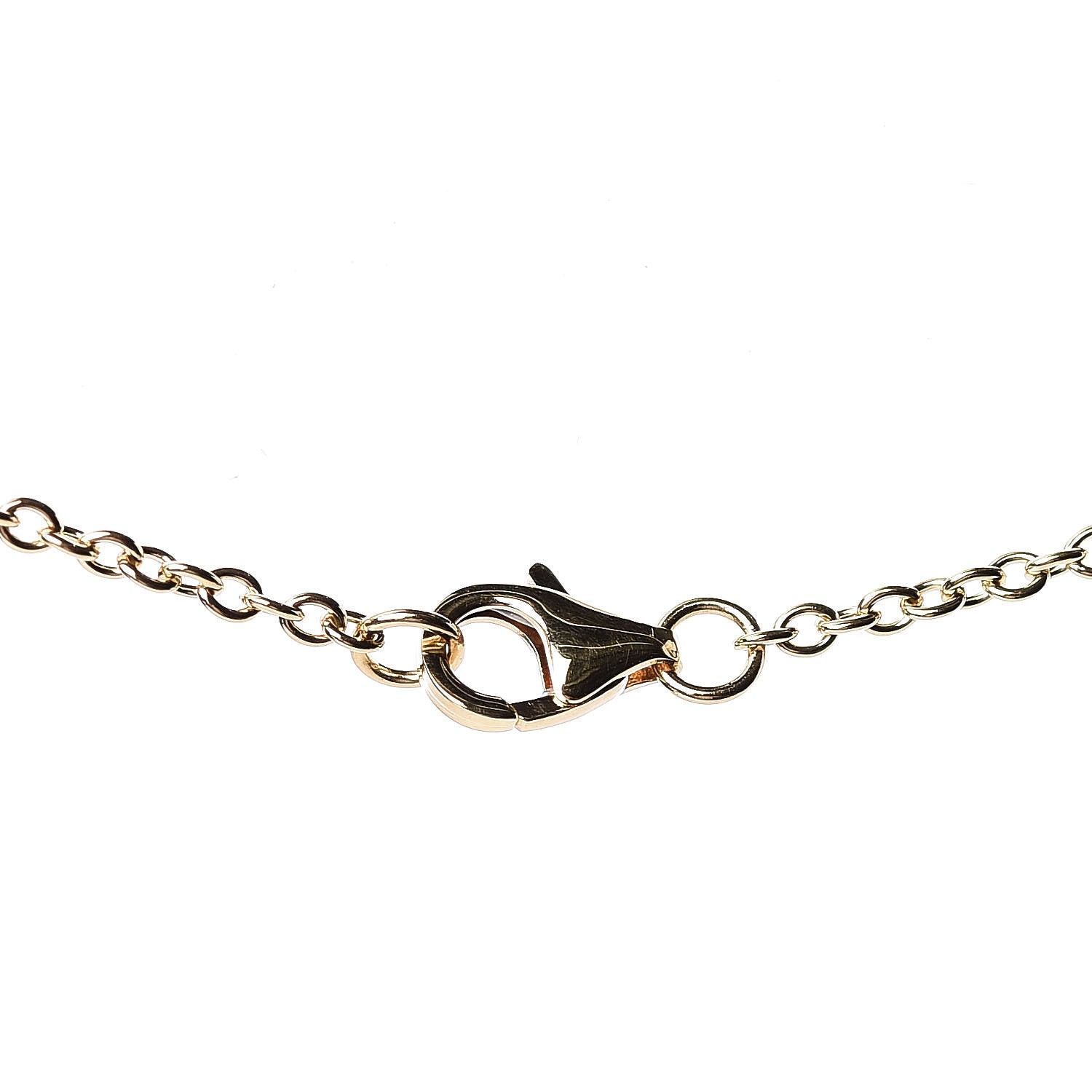 Cartier 18K Yellow Gold Interlocking LOVE Necklace 5 of 7