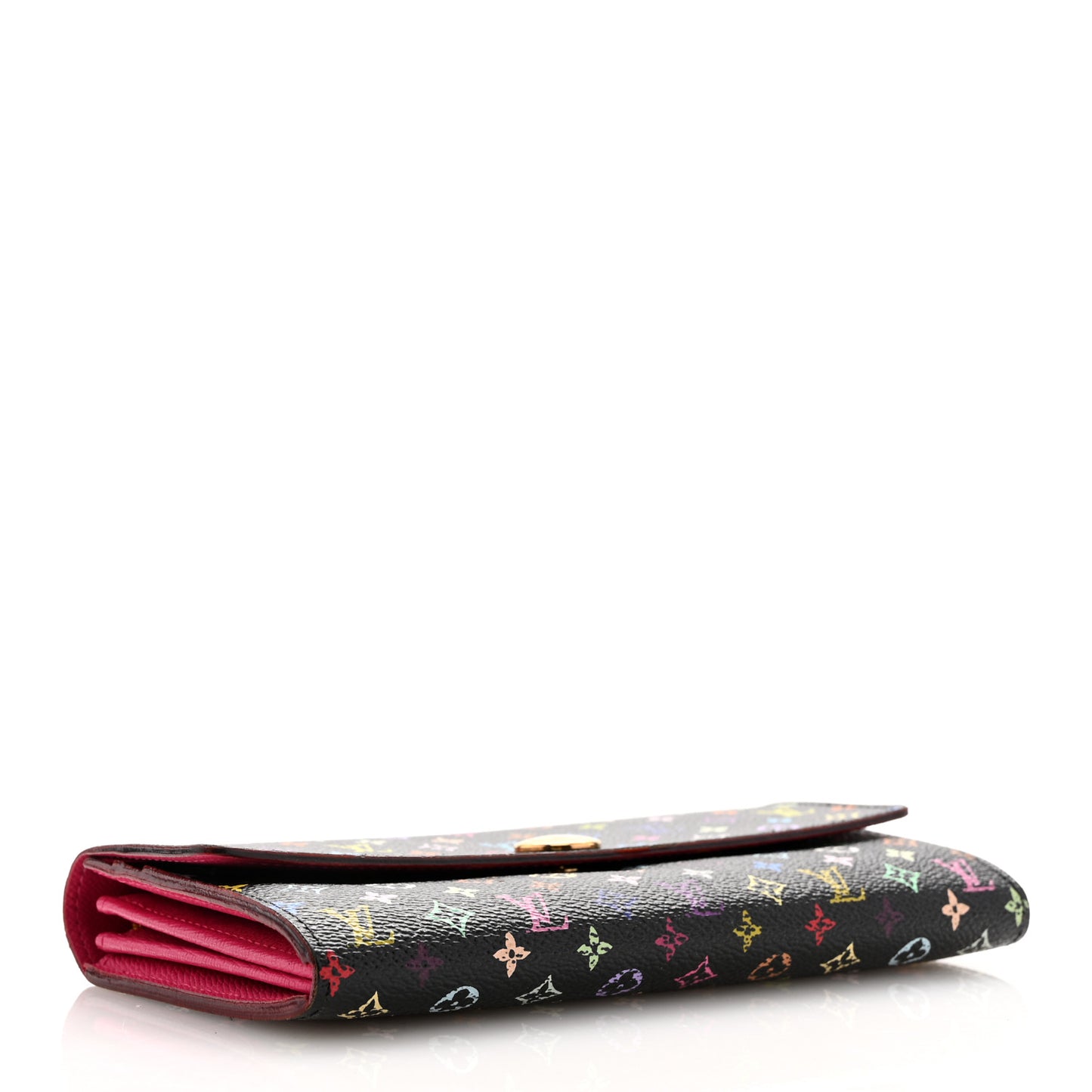 Monogram Multicolor Sarah Wallet Black Grenade