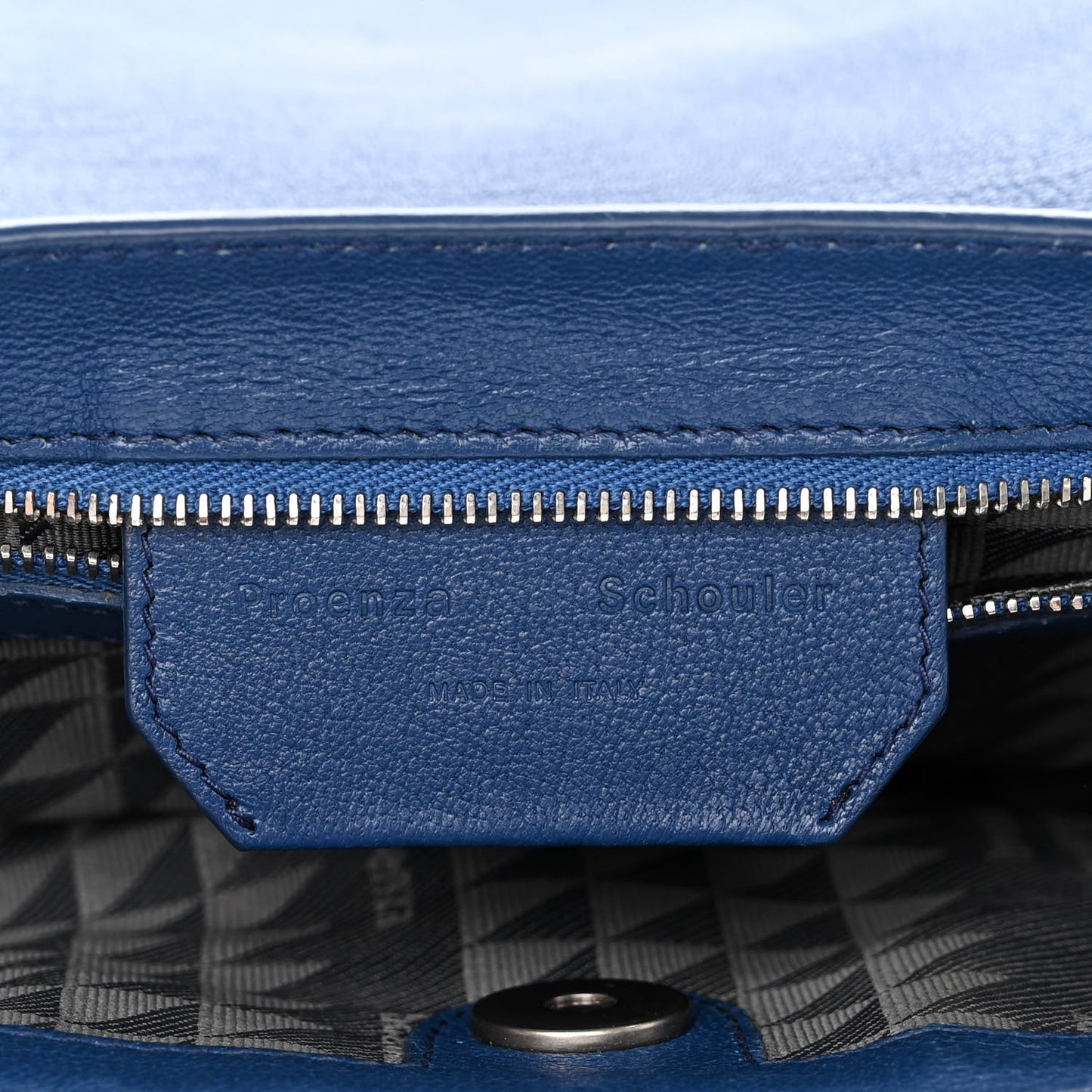 Lambskin Medium PS1 Satchel Cobalt Blue