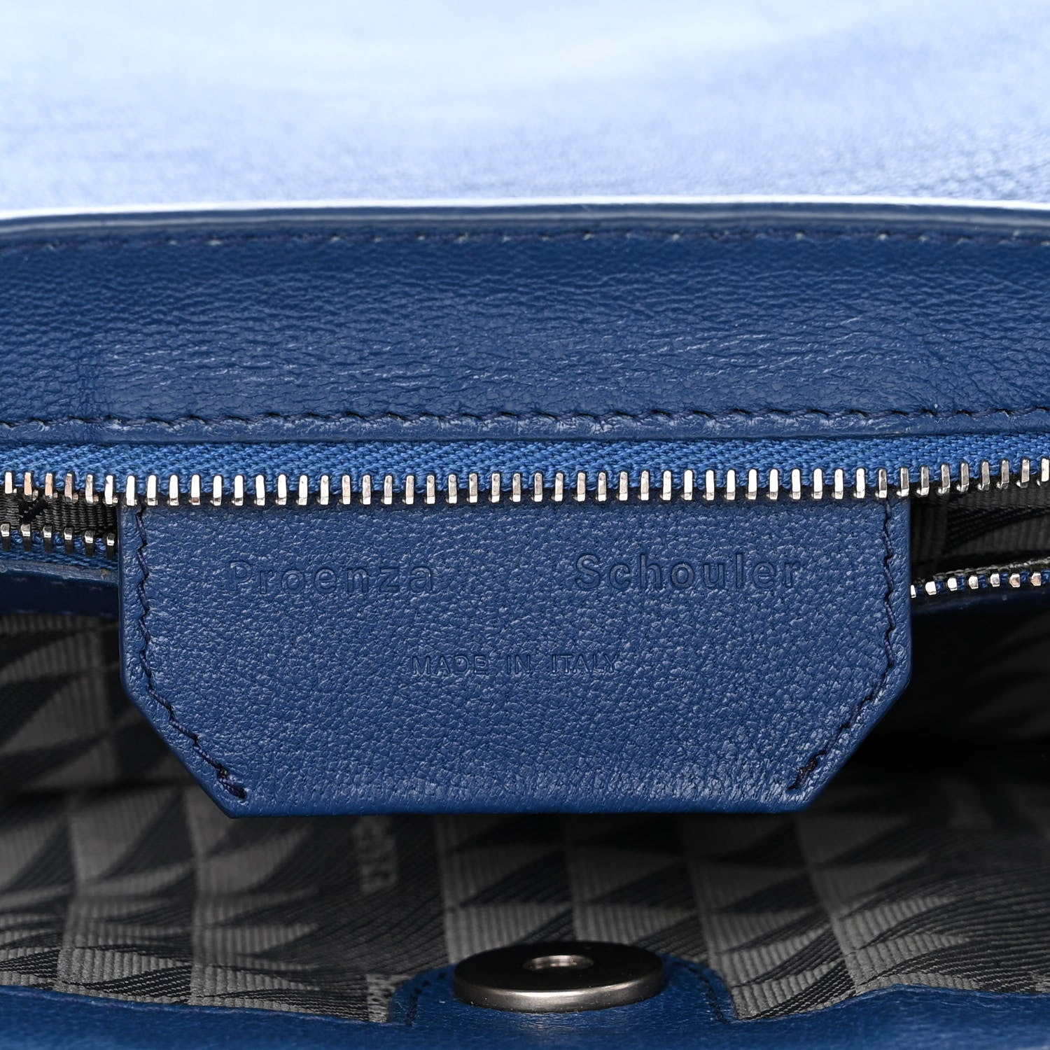 Proenza Schouler Lambskin Medium PS1 Satchel Cobalt Blue 7 of 14