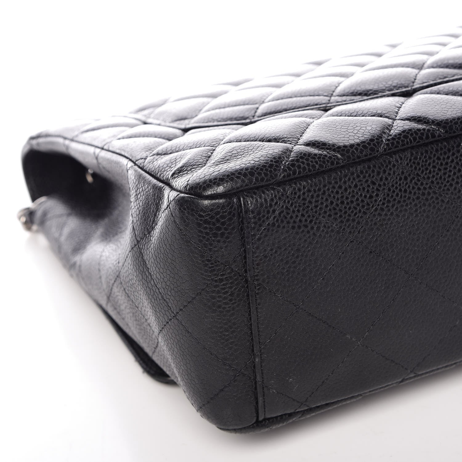 Chanel Caviar Quilted Maxi Single Flap Black 10 of 16