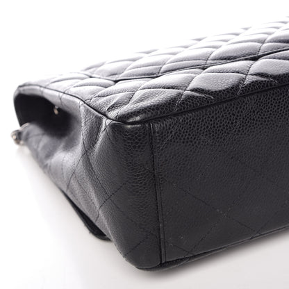 Chanel Caviar Quilted Maxi Single Flap Black 10 of 16