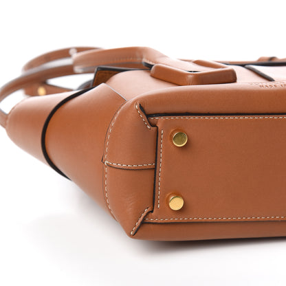 Bottega Veneta French Calfskin Maxi Intrecciato Mini Arco Wood 7 of 9