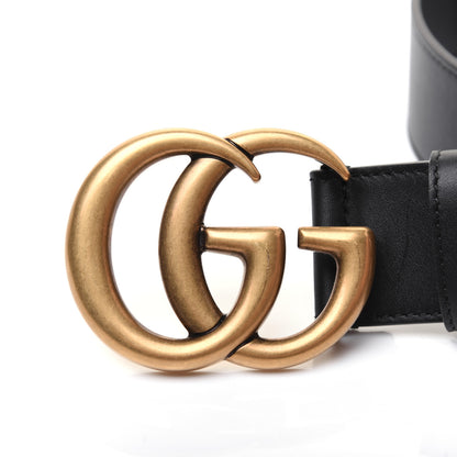 Gucci Calfskin Double G 40mm Belt 75 30 Black 10 of 10