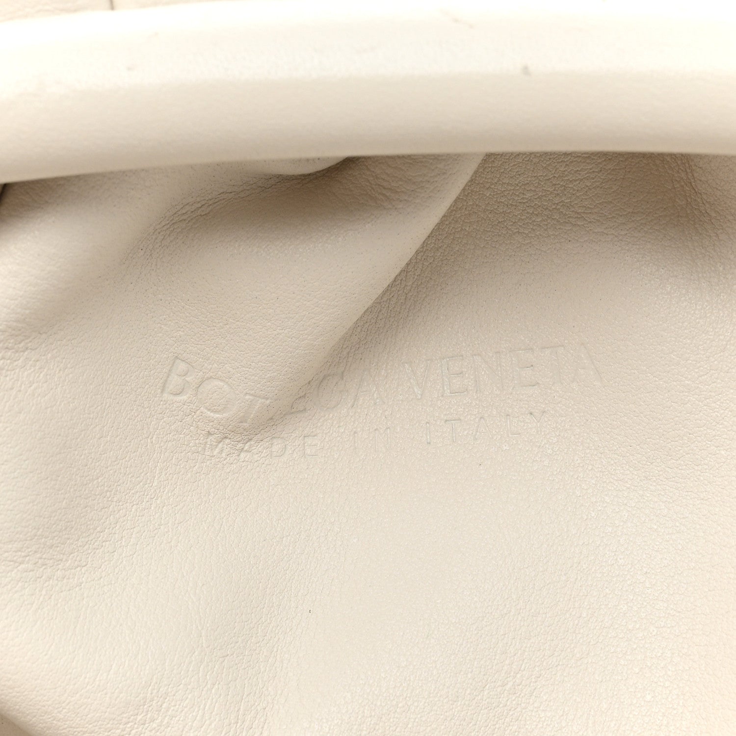 Bottega Veneta Calfskin Teen Pouch White 5 of 9