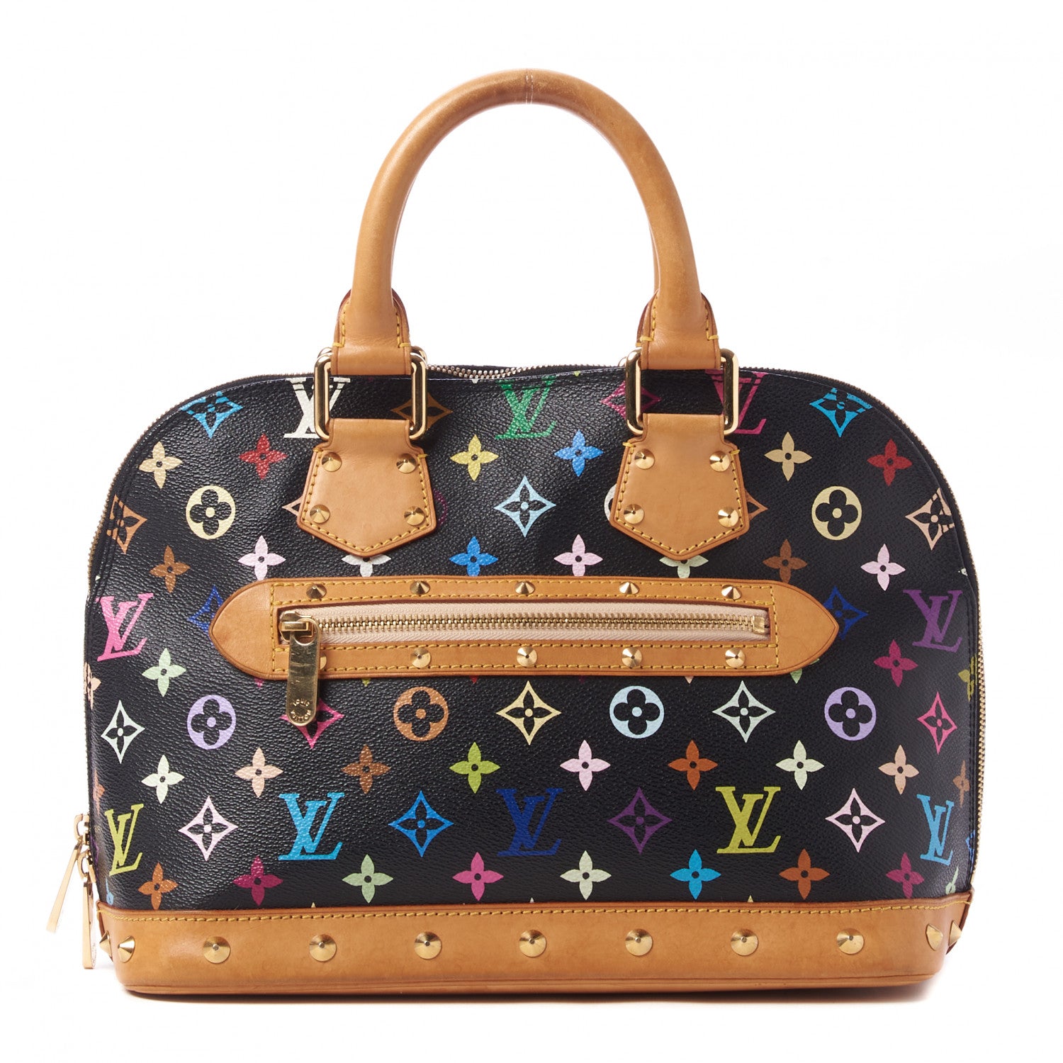 Louis Vuitton Monogram Multicolor Alma Black 1 of 8